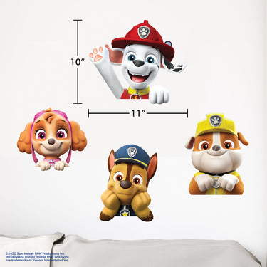 Paw Patrol Peeking Wall Decals